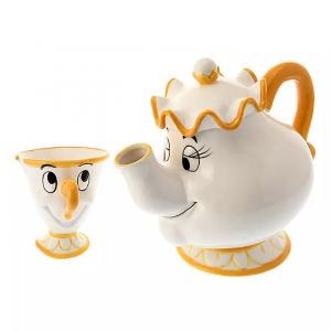 【JP disneystore】 Be our guest 美女と野獣 beauty and the beast 茶壺茶杯