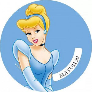 【訂制印名】【JP disneystore】 扣針 princess Cinderella