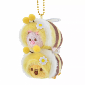 【 JP disneystore 】2023 Honey Day Tsum Tsum 匙扣 Pooh Piglet