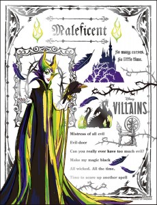  【 puzzle 】 Maleficent  カラフル・ゴールド  300塊  (16.5×21.5cm)