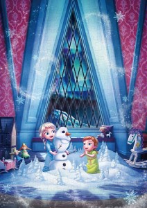  【 puzzle 】frozen 300塊  いつも ふたりで (30.5×43cm)