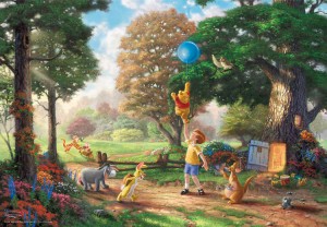 【puzzle】 油畫風 Winnie The Pooh II（くまのプーさん） (51×73.5cm)