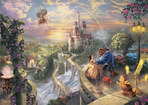 【puzzle】Beauty and the Beast 2000塊 Falling in Love  (73×102cm)