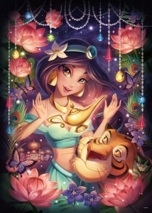 【puzzle】【光る】 jasmine 500塊 魔法の輝き (35×49cm)