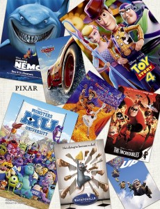  【puzzle】pixar 300塊 ピクサー/ポスターコレクション (16.5×21.5cm)