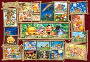 【puzzle】pooh 2000塊 ジグソーパズルアート集 くまのプーさん（くまのプーさん） (51×73.5cm)