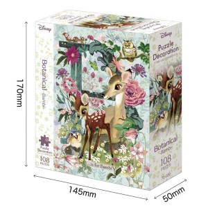  【puzzle】【PD系列】Botanical -Bambi-  108塊 (18.2×25.7cm)