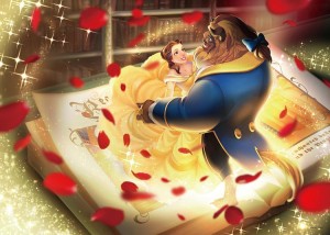 【puzzle】beauty and the beast 500塊 真実の愛の物語 (35×49cm)