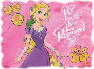  【puzzle】rapunzel 150塊 愛しのラプンツェル  (7.6×10.2cm)