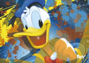 【 puzzle 】【透明】Donald 266塊 Donald Duck ( 18.2×25.7cm )
