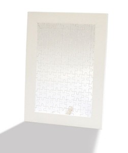 やのまん 【 透明專用木製框 】 White  ホワイト 10×14.7cm