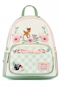 【Loungefly】Disney Bambi Springtime Gingham Mini Backpack 
