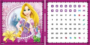  【puzzle】rapunzel 198塊  月曆