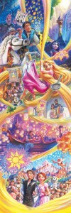 【puzzle】rapunzel 456塊 ラプンツェル ストーリー (18.5x55.5cm)