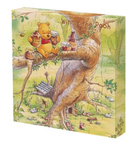 【puzzle】pooh 56塊 ハチミツ、ひとりじめ (11×11×2cm)