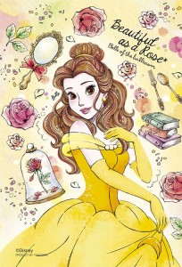  【puzzle】【透明 】 belle 70塊 バラのように美しく (10×14.7cm)