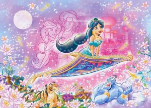 【puzzle】【PD系列】jasmine 500塊 Exotic Romance -Jasmine-  (38×53cm)