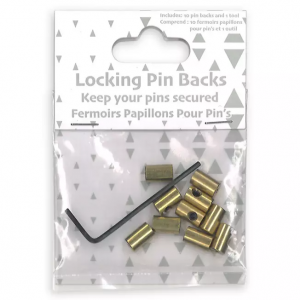 【US disneystore】 Locking Pin Backs Set