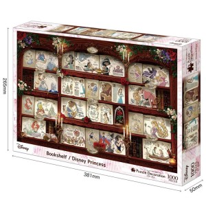 【puzzle】【PD系列】Bookshelf / Disney Princess 1000塊 (50x75cm)