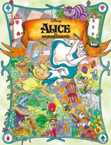  【puzzle】alice 300塊 不思議の国のアリス (16.5×21.5cm)
