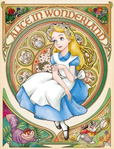  【puzzle】alice 300塊 ディズニー　レヴリー -アリス- (16.5×21.5cm)