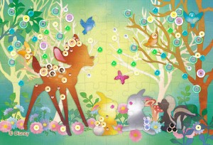  【puzzle】【PD系列】bambi 70塊 　Silhouette (10×14.7cm)