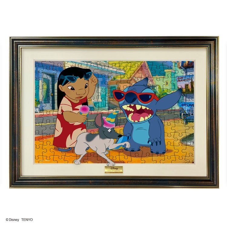 【puzzle】(連框) 200塊 Stitch  Film Art Gallery スティッチ（フィルム・アート・ギャラリー）　(22.5×32cm)