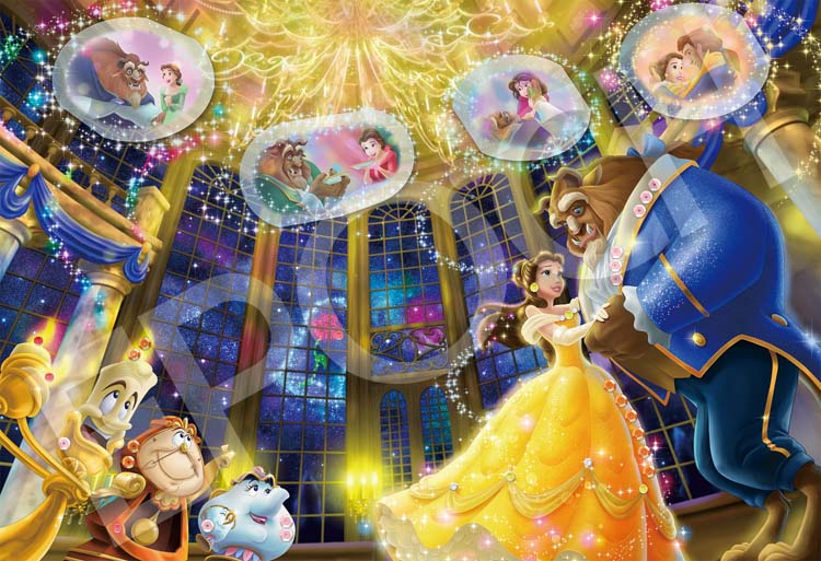 【puzzle】【PD系列】300塊 Beauty and the Beast エモーショナルストーリーシリーズ   (26×38cm)