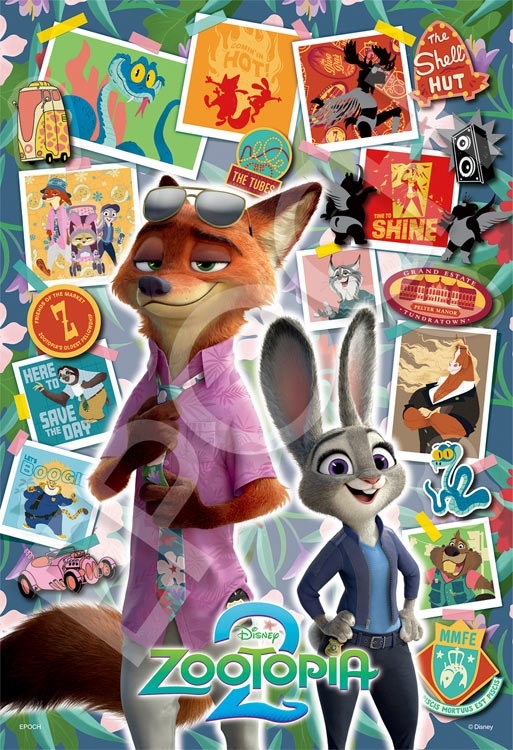 【puzzle】【PD系列】300塊 Zootopia  ズートピア2 －最高のバディ－ (26×38cm)