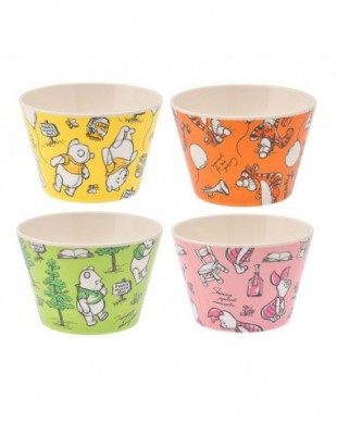 【JP disneystore】pooh and friends 100 Acre Wood 碗 set