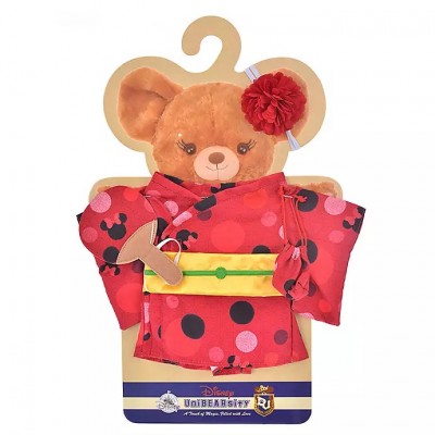 【JP disneystore】unibearsity 用cosplay 衫 浴衣 水玉