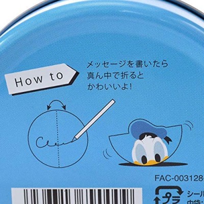 【JP disneystore】 donald memo 紙罐