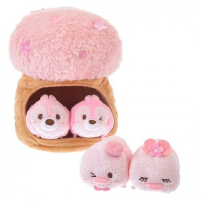 JP disneystore chip dale donald daisy sakura house tsum tsum