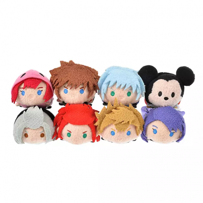 【JP disneystore】 kingdom hearts 3 tsum tsum set
