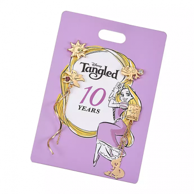 【JP disneystore】 Disney Tangled 10 Years rapunzel  耳環