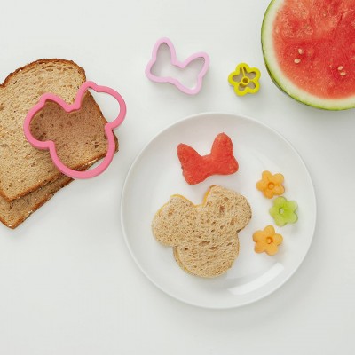 【US disneystore】Minnie Mouse Food Cutter Set - Disney Eats