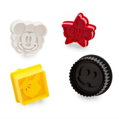 【US disneystore】Mickey Mouse Cookie Cutter Stamp Set - Disney Eats