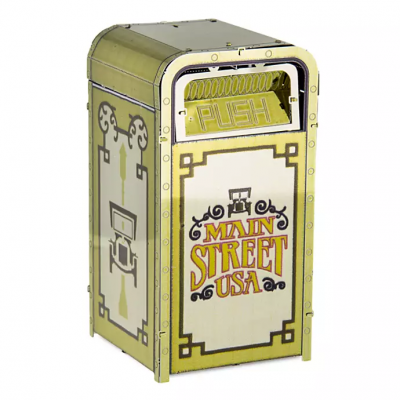 【US disneystore】Main Street Trash Can Metal Earth 3D Model Kit