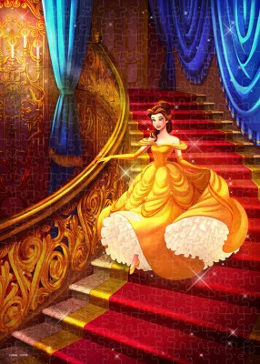 【puzzle】beauty and the beast 300塊  芽生えはじめた想い (30.5×43cm)
