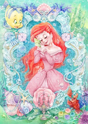 【puzzle】ariel 108塊 　懐かしい音色 (18.2×25.7cm)