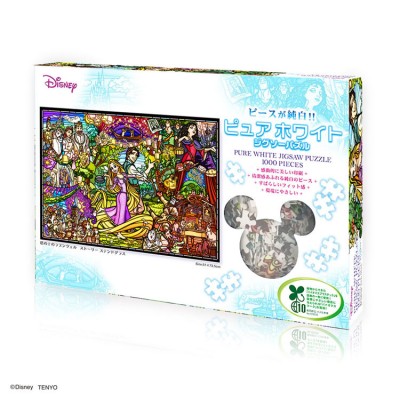 【puzzle】 rapunzel 1000塊 ストーリーステンドグラス (塔の上のラプンツェル) (51×73.5cm)