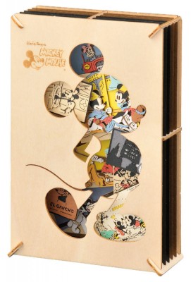 【Paper Theater】MICKEY MOUSE  wood style