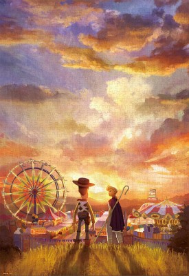 【puzzle】toy story  1000塊 　たそがれ時のふたり（トイ・ストーリー） (51×73.5cm)