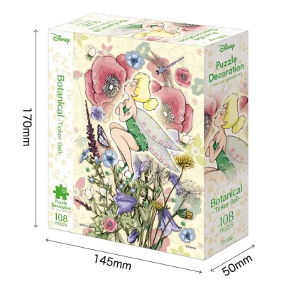 【puzzle】【PD系列】Botanical -Tinker Bell-  108塊 (18.2×25.7cm)