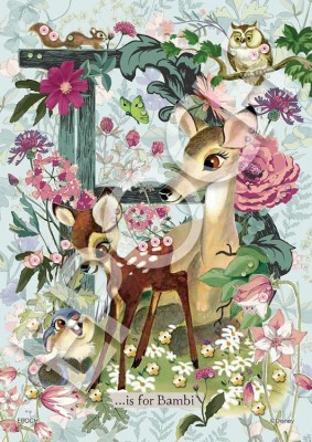 【puzzle】【PD系列】Botanical -Bambi-  108塊 (18.2×25.7cm)