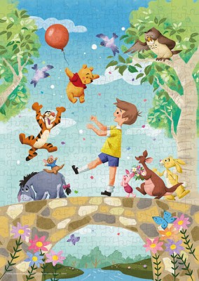 【puzzle】winnie the pooh おかえり！  300塊   (30.5×43cm)