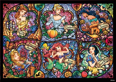 【puzzle】【世界最小】all characters 1000塊 ブリリアント プリンセス（プリンセス） (29.7x42cm)
