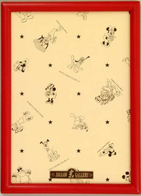 Disney 専用木製パネル red 22.5×32cm