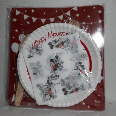 【JP disneystore】 mickey 即棄餐具