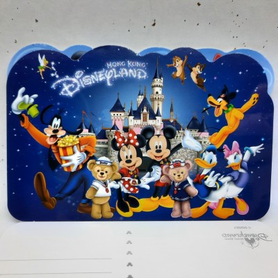 【HK disneyland】 Postcard set